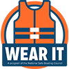 National Safe Boating Council in partnership with the U.S. Coast Guard badge